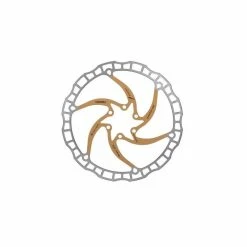 Ashima, Bremsscheibe, ARO-08, Ultralight DISC Gold, 70g, 140mm, Stern Gold