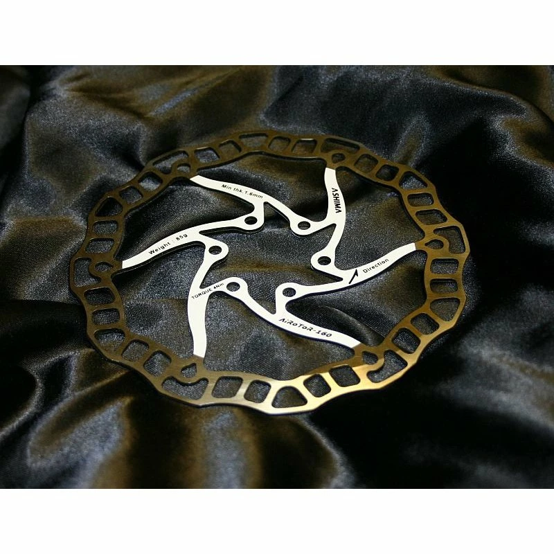 Ashima, Bremsscheibe, ARO-08, Ultralight DISC White, 112g, 180mm, Stern Weiss