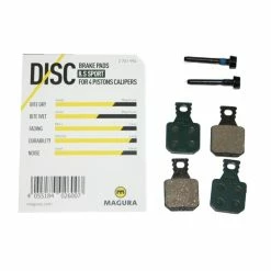 Magura, Bremsbelag, Type 8.S Sport E-Bike, 1 Paar (4 Stück) Und 2 Stifte