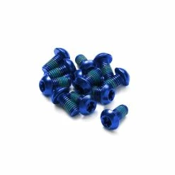 Reverse, Schrauben Für Bremsscheibe 6-loch, 12x Schraube M5x10, T25, Blau