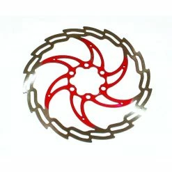 XLC, Bremsscheibe Superlight, 98g, 6-loch, 160mm, ROT